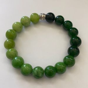 Jade Stone Ombre Bracelet